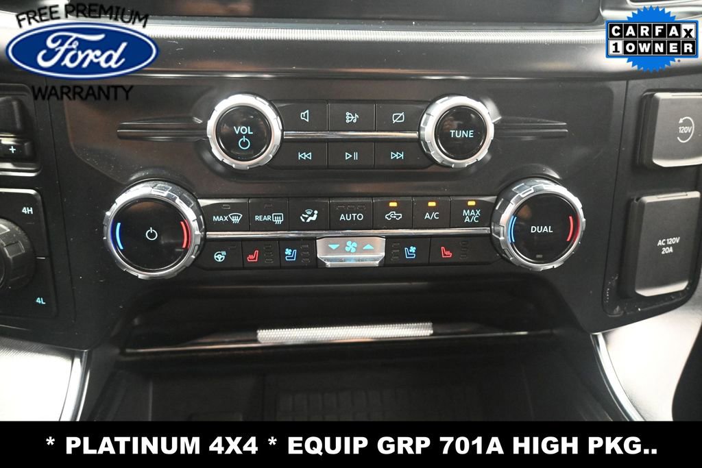 Used 2022 Ford F150 Platinum w/ Equipment Group 701A High AWD/4WD image 17