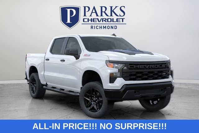 New 2026 Chevrolet Silverado 1500 Custom Trail Boss w/ Turbomax Blackout Package AWD/4WD video 1