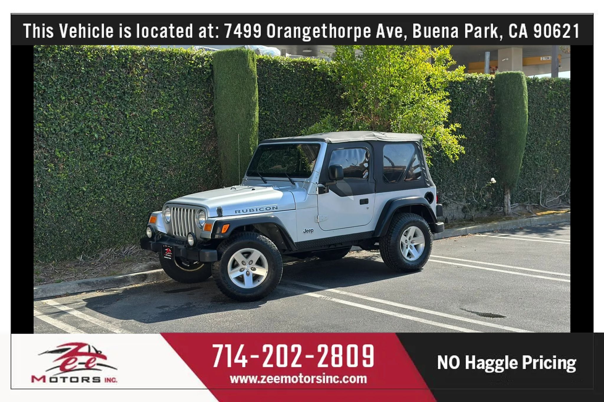 Used 2003 Jeep Wrangler Rubicon AWD/4WD image 14