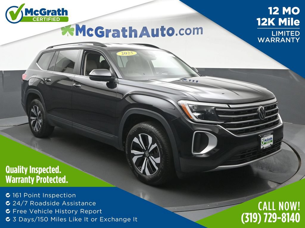 Used 2025 Volkswagen Atlas SE