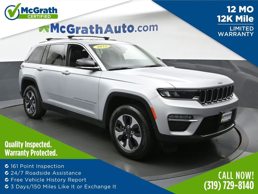 Used 2022 Jeep Grand Cherokee Limited 4xe image 1