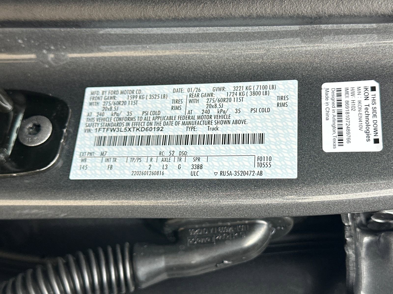 New 2026 Ford F150 XLT w/ Equipment Group 302A MID image 30