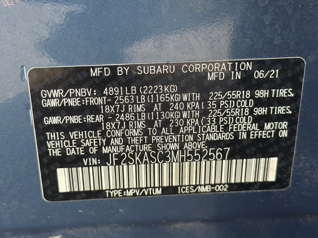 Used 2021 Subaru Forester Limited AWD/4WD image 53