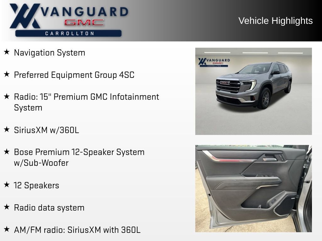 Used 2025 GMC Acadia Elevation image 5