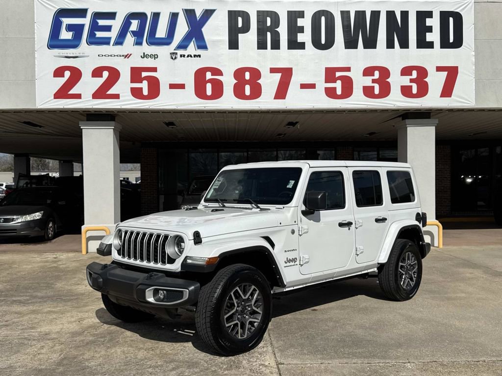 Used 2024 Jeep Wrangler Sahara image 1