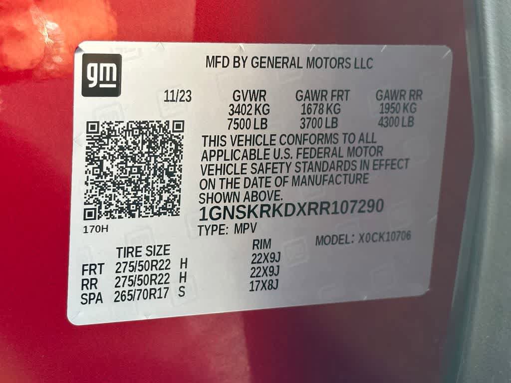 Used 2024 Chevrolet Tahoe RST w/ Luxury Package AWD/4WD image 21