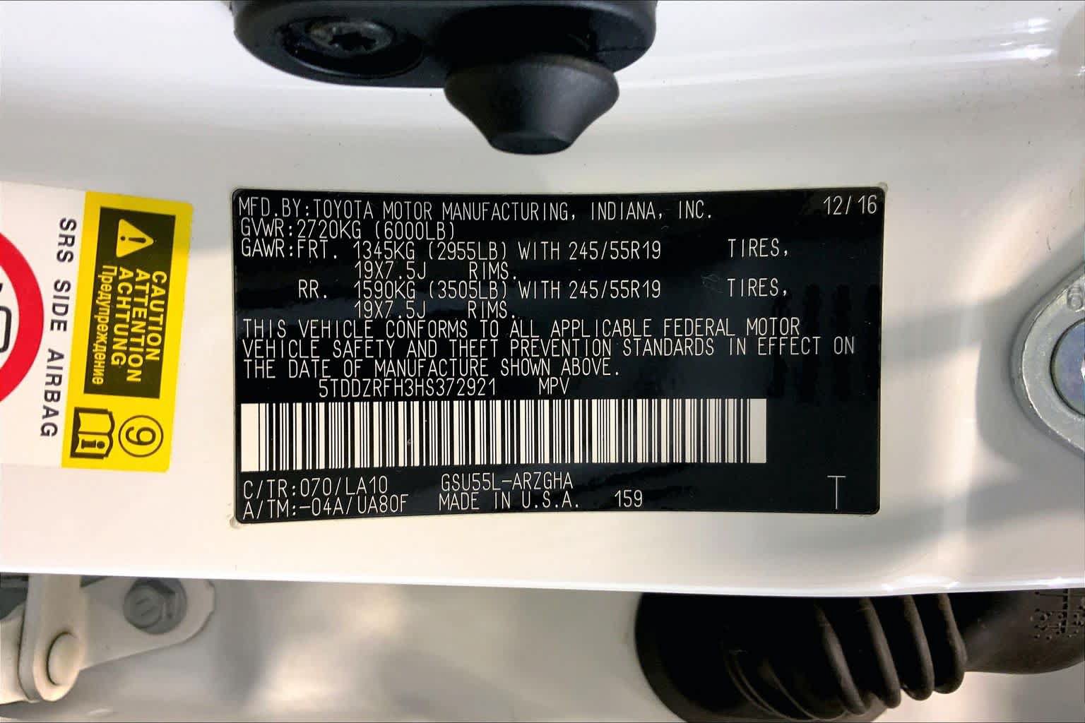 Used 2017 Toyota Highlander Limited Platinum AWD/4WD image 36
