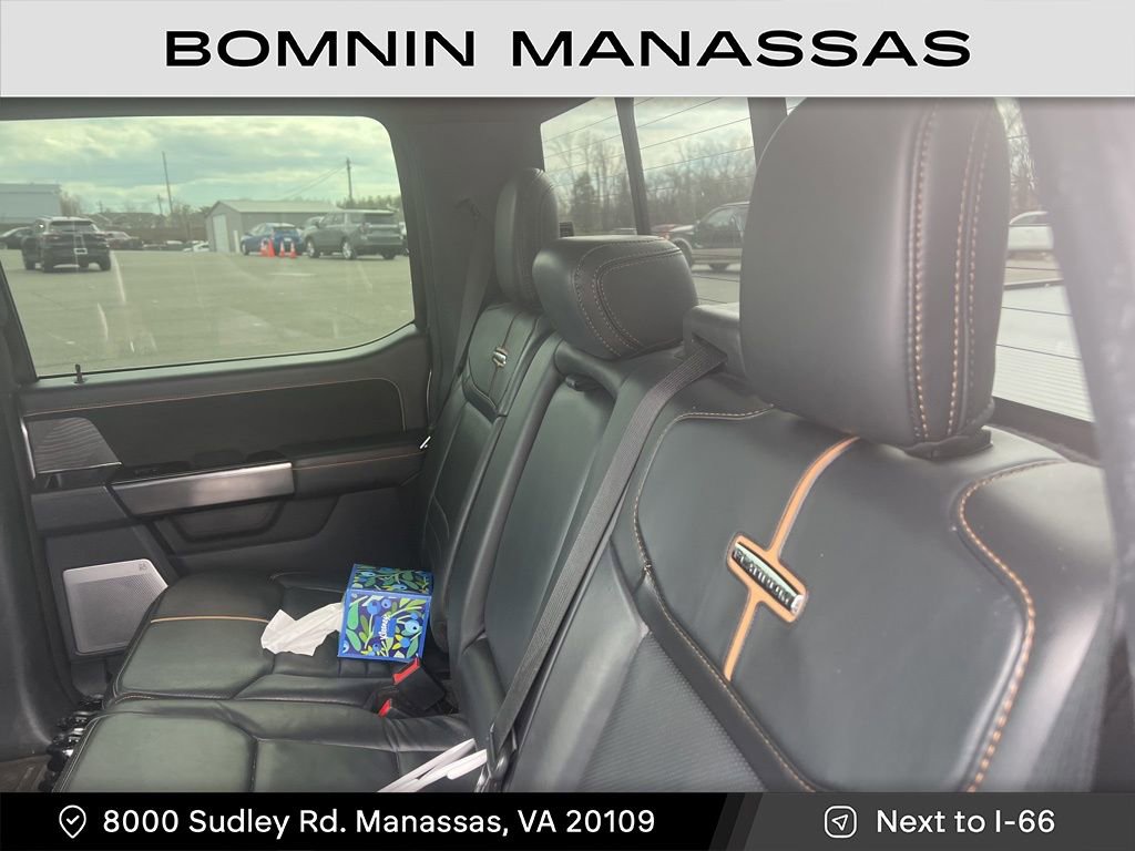 Used 2022 Ford F150 Platinum w/ Equipment Group 701A High image 5