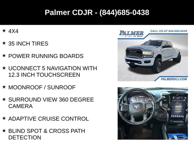 Used 2020 RAM 3500 Limited w/ Max Tow Package image 6