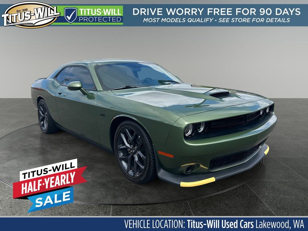 Used 2023 Dodge Challenger R/T w/ Blacktop Package RWD video 1