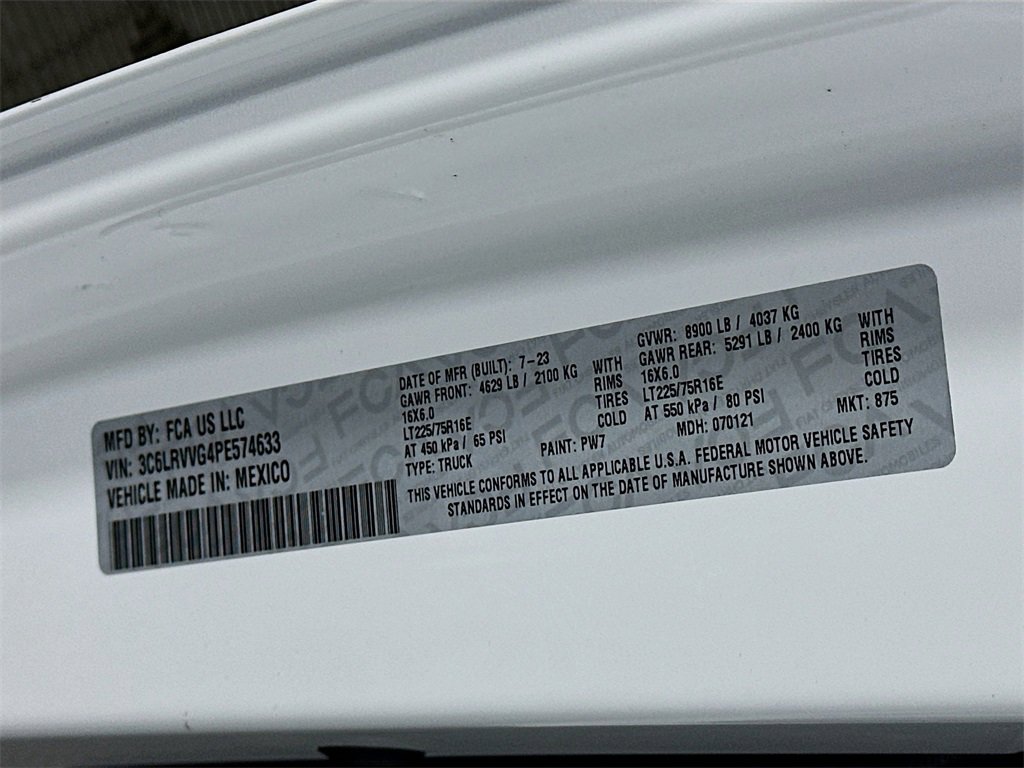 Used 2023 RAM ProMaster 2500 image 34