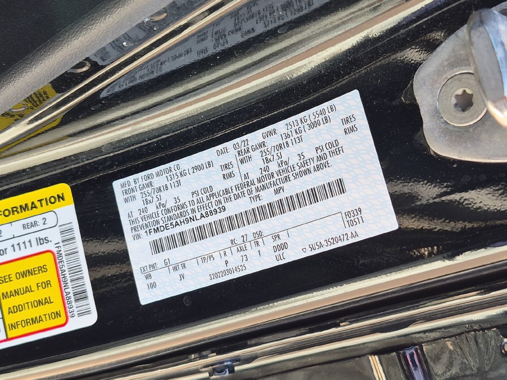 Certified 2022 Ford Bronco Outer Banks AWD/4WD image 41
