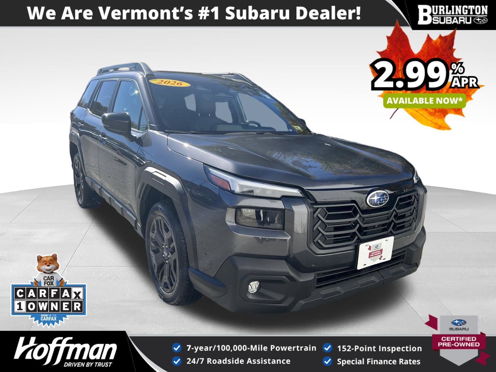 Certified 2026 Subaru Outback Limited XT AWD/4WD image 1