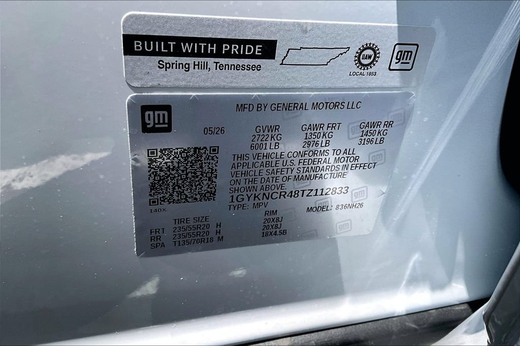 New 2026 Cadillac XT5 Premium Luxury w/ LPO, ONYX Package FWD image 36