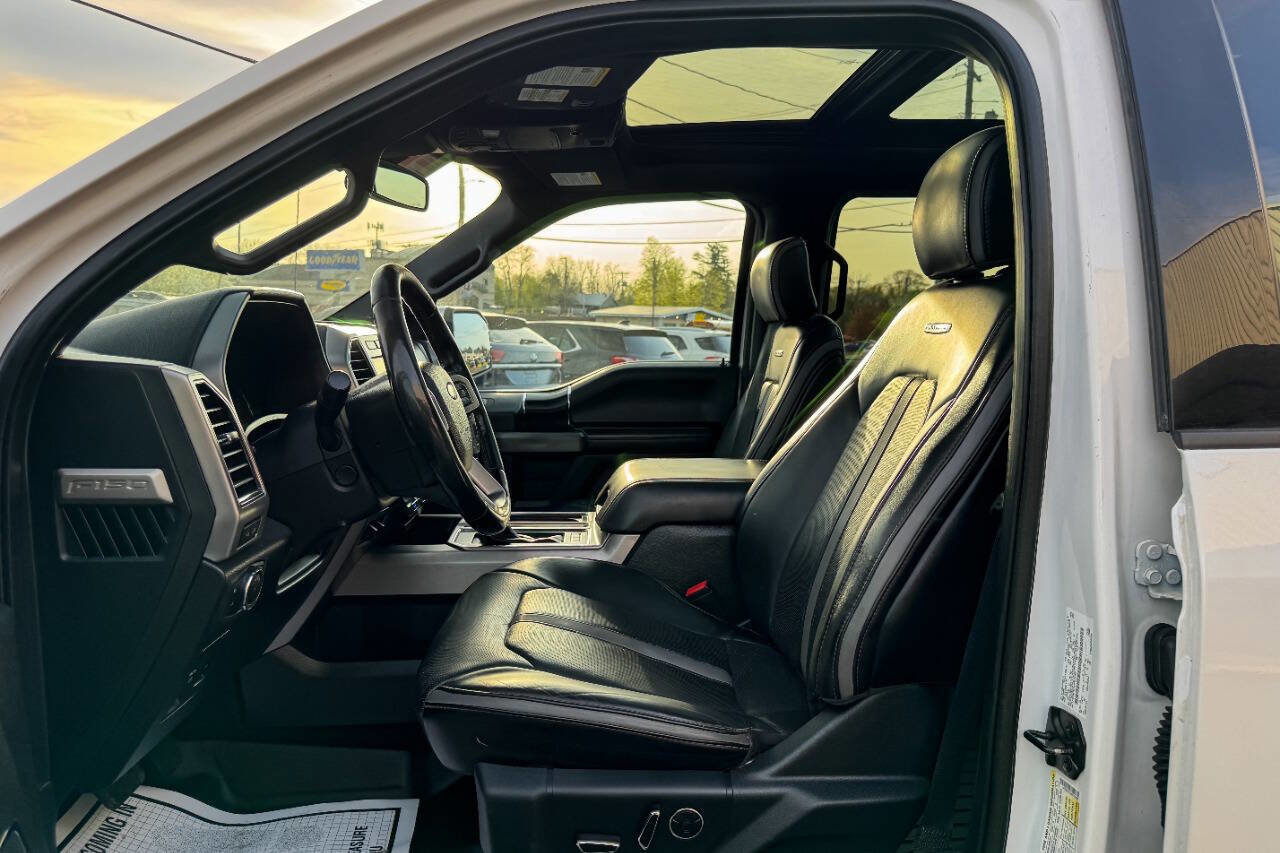 Used 2018 Ford F150 Platinum w/ Equipment Group 701A Luxury image 18