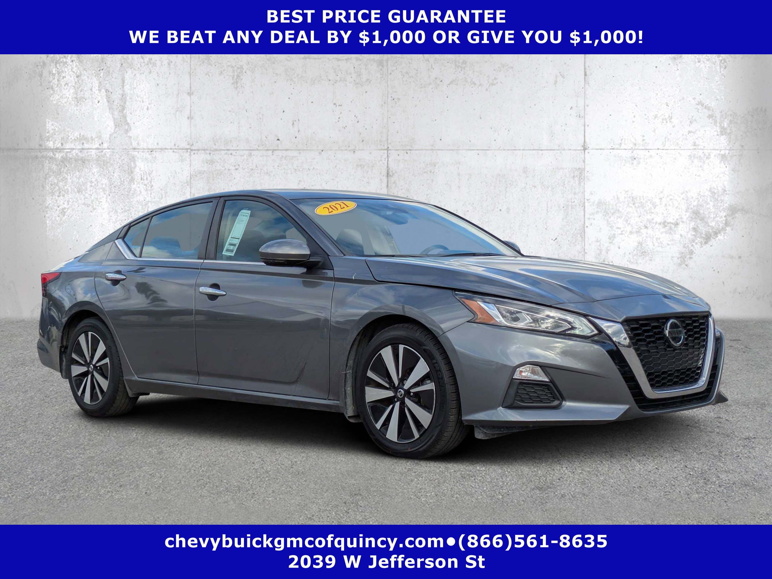 Used 2021 Nissan Altima 2.5 SV w/ SV Premium Package