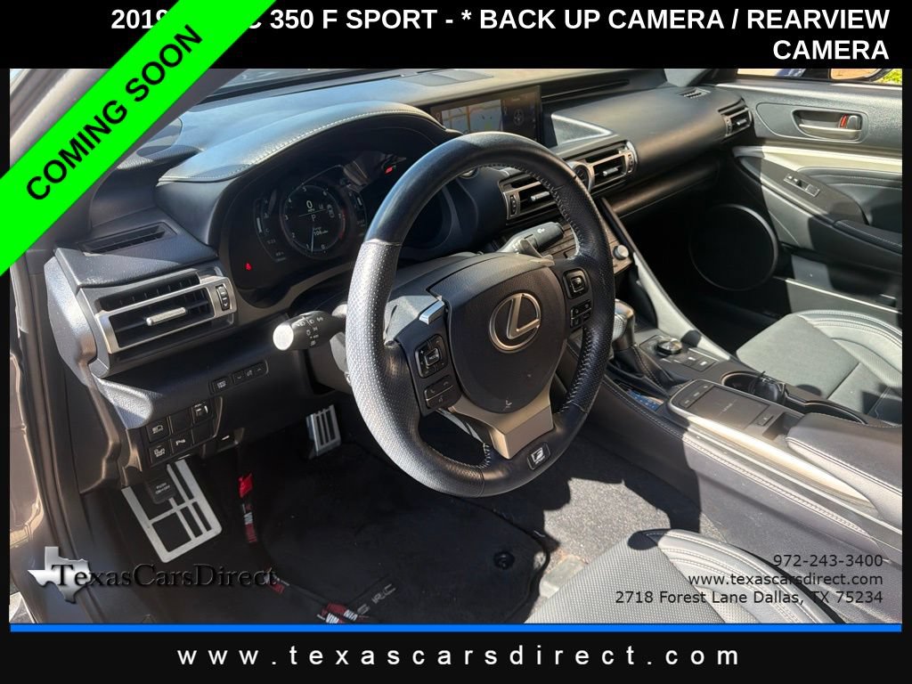 Used 2019 Lexus RC 350 F Sport w/ Accessory Package RWD image 7