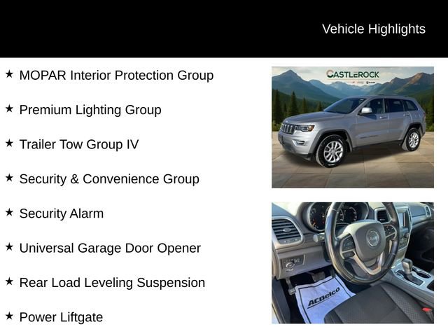 Certified 2021 Jeep Grand Cherokee Laredo w/ Security & Convenience Group image 8