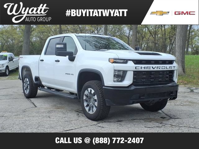 Used 2022 Chevrolet Silverado 2500 Custom w/ Custom Value Package AWD/4WD image 1