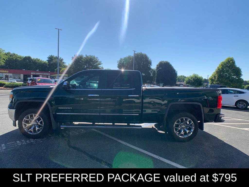 Used 2015 GMC Sierra 1500 SLT w/ SLT Crew Cab Value Package AWD/4WD image 7