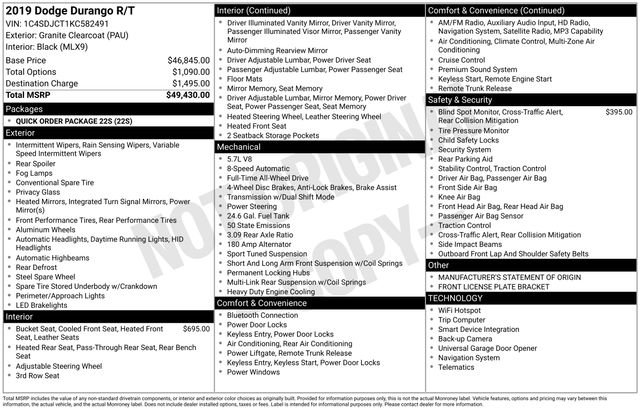 Used 2019 Dodge Durango R/T image 10