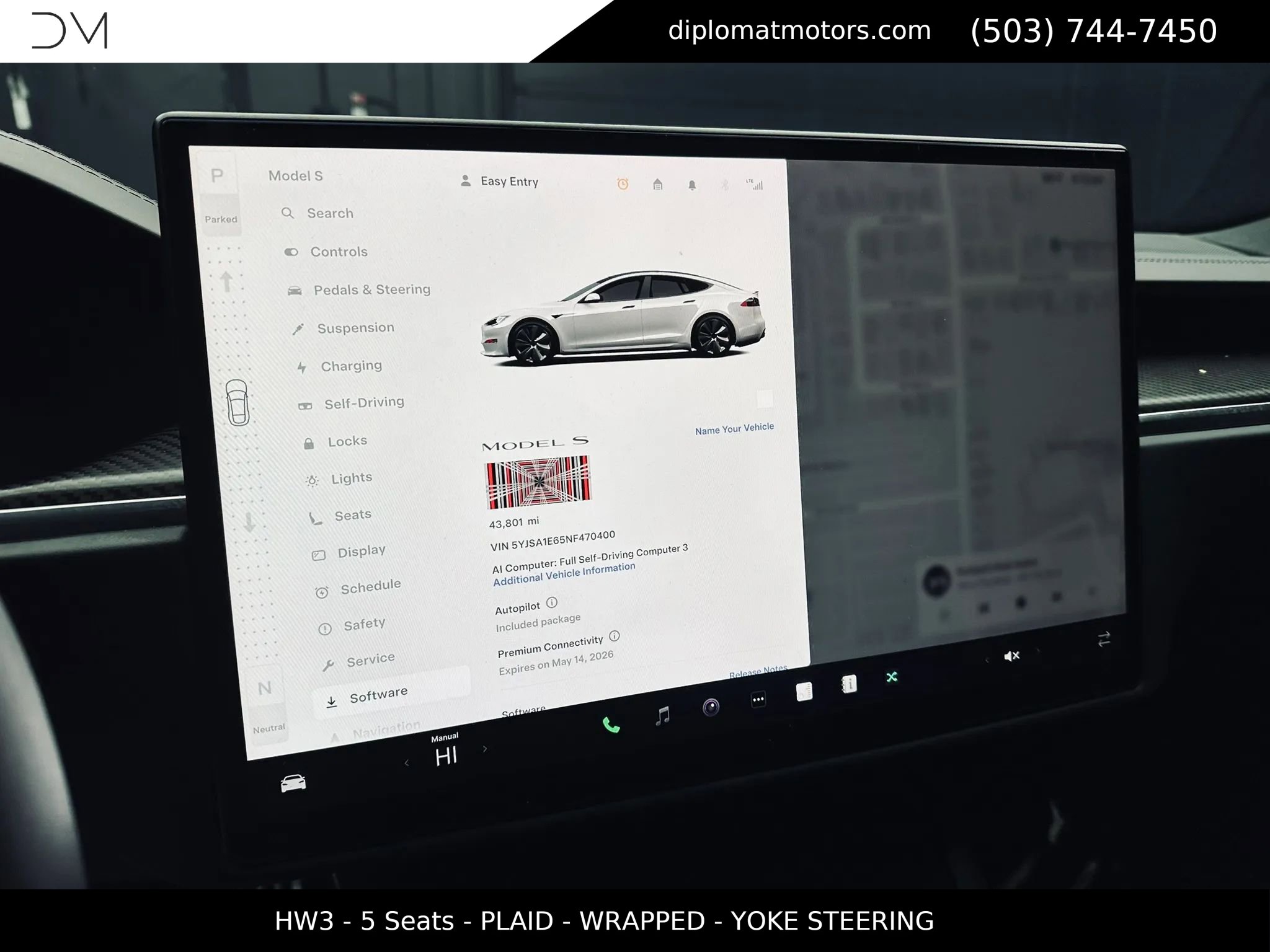 Used 2022 Tesla Model S Plaid AWD/4WD image 32