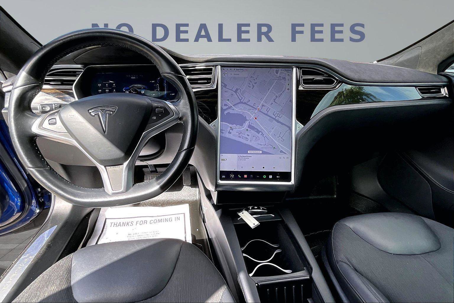 Used 2016 Tesla Model S 90D AWD/4WD image 7