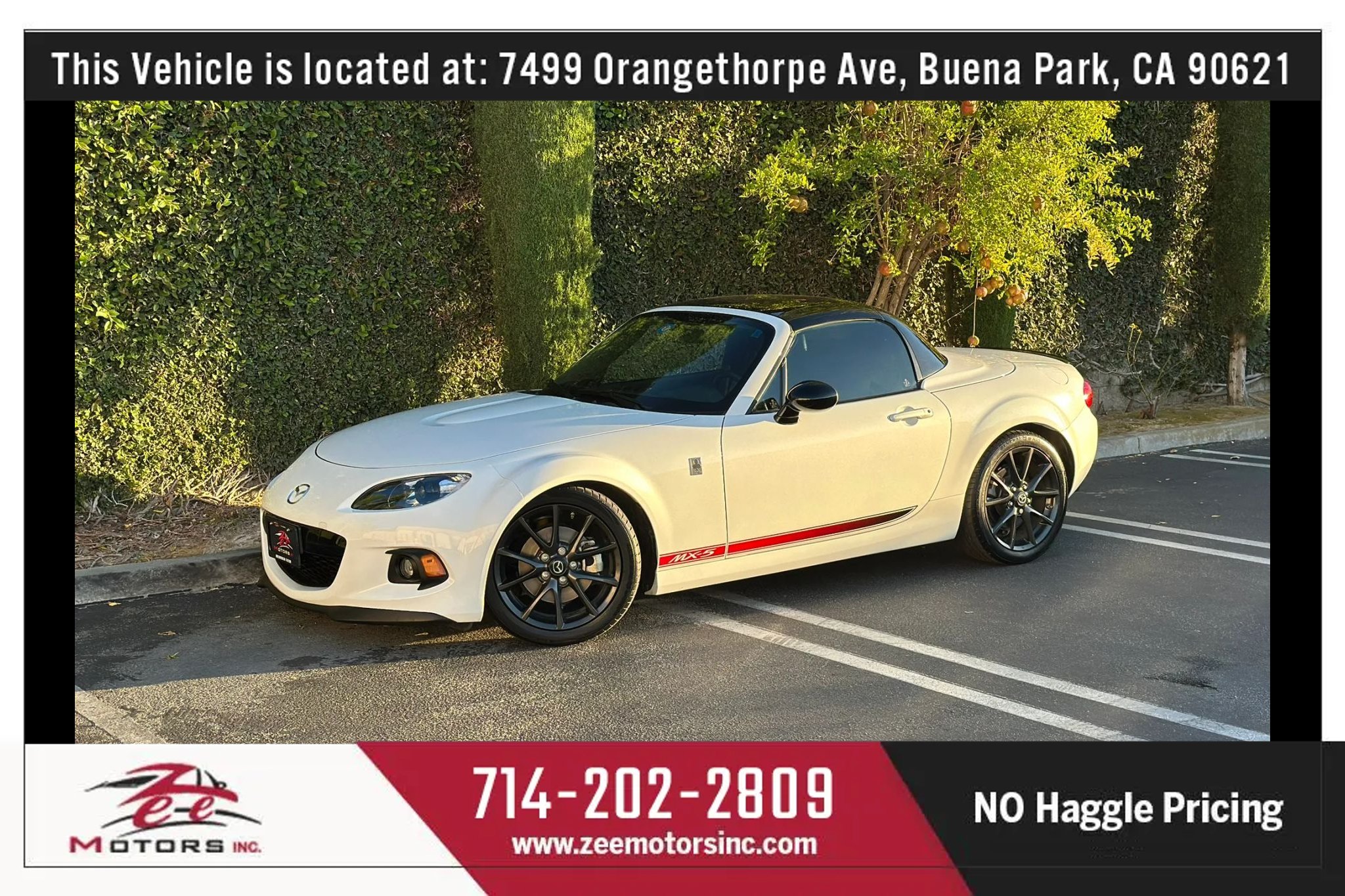 Used 2015 MAZDA MX-5 Miata Club RWD image 13