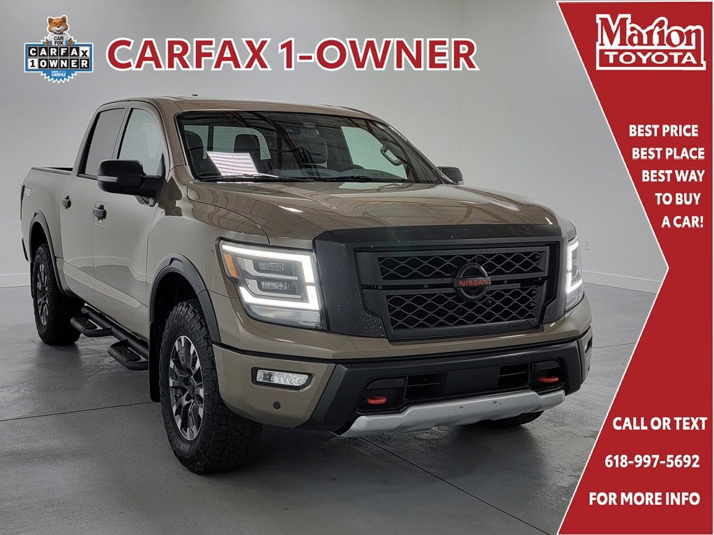 Used 2022 Nissan Titan PRO-4X w/ Pro-4x Convenience Package AWD/4WD image 1