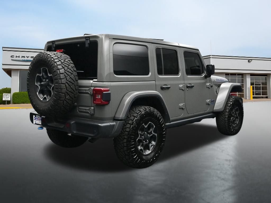 Used 2022 Jeep Wrangler Unlimited Rubicon 4xe w/ Dual Top Group AWD/4WD image 5