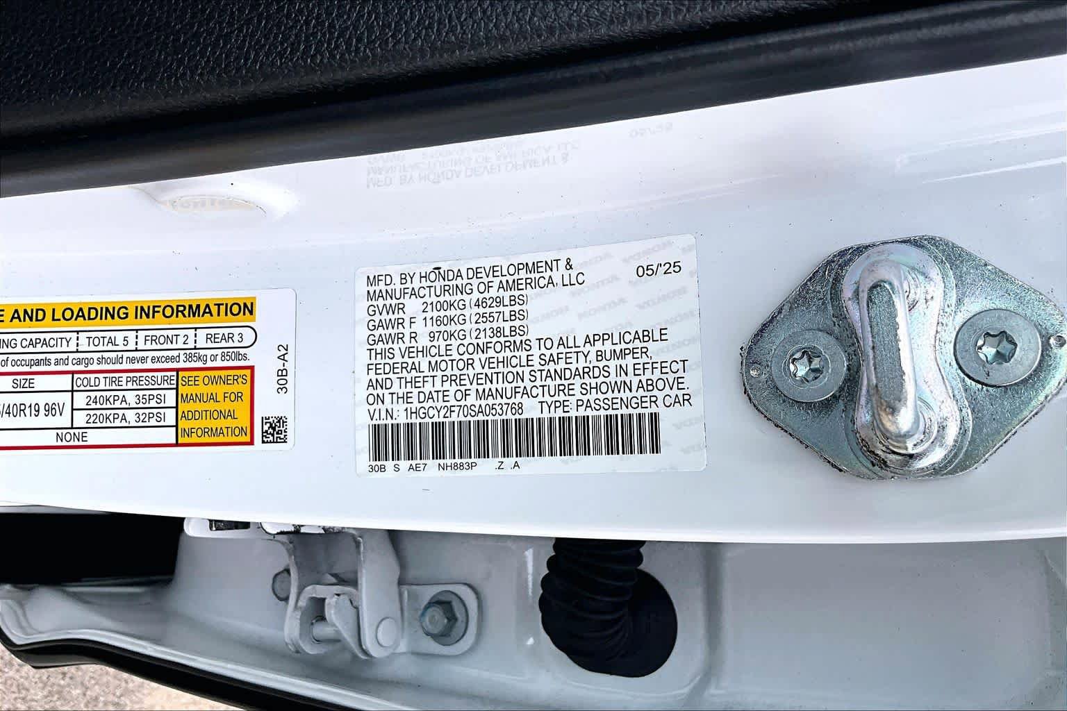 Used 2025 Honda Accord Sport image 34