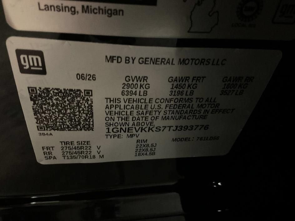 New 2026 Chevrolet Traverse High Country w/ LPO, Floor Liner Package AWD/4WD image 37