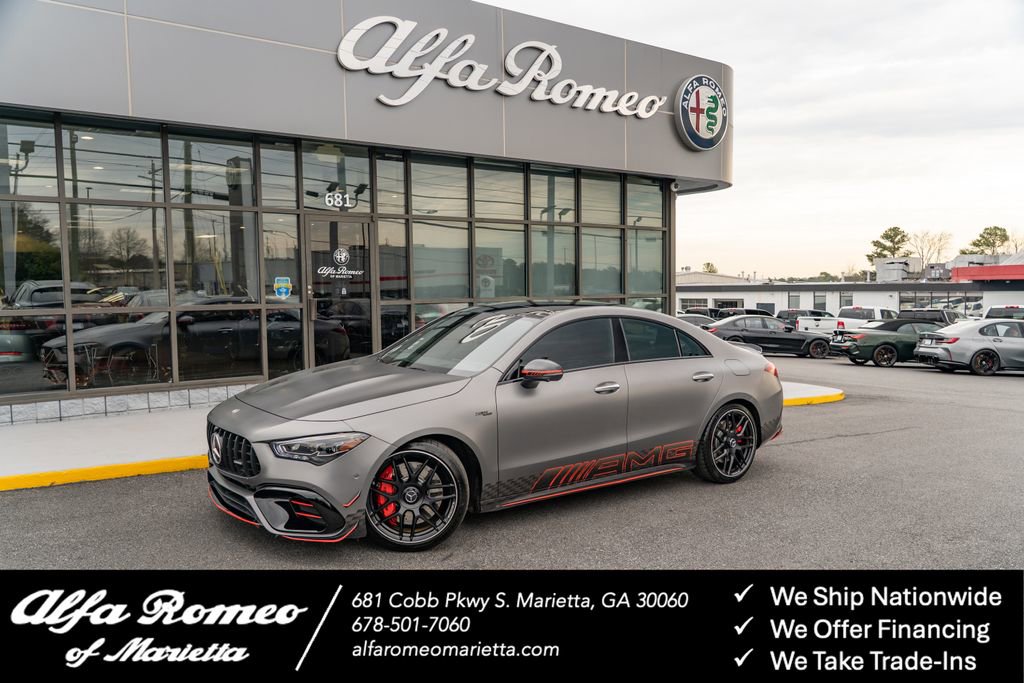 Used 2024 Mercedes-Benz CLA 45 AMG 4MATIC w/ AMG Performance Seat Package image 1
