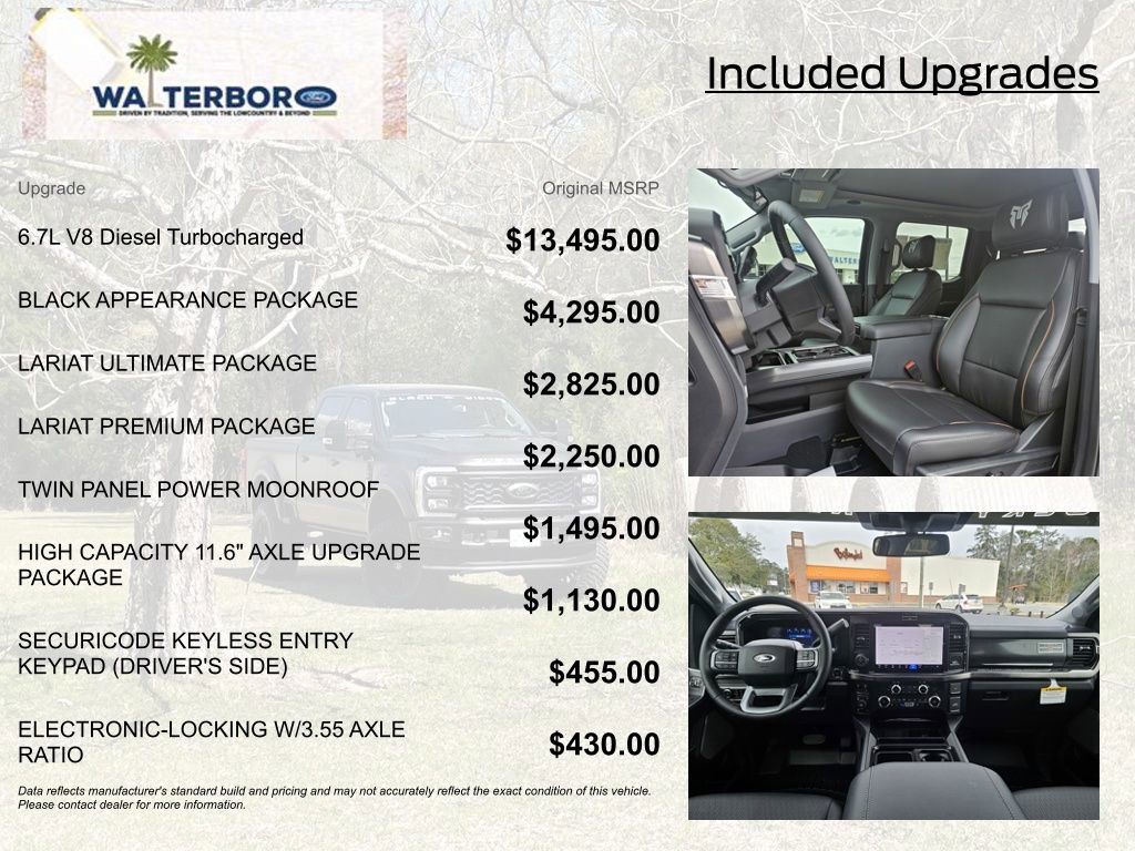 New 2026 Ford F250 Lariat w/ Black Appearance Package image 10