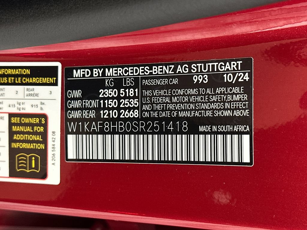 Used 2025 Mercedes-Benz C 43 AMG 4MATIC Sedan image 9