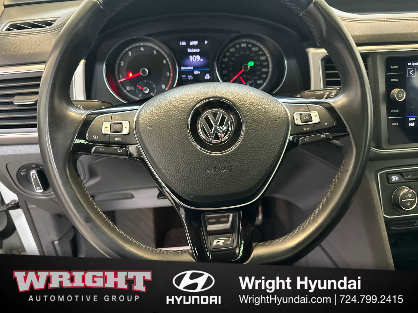 Used 2019 Volkswagen Atlas SE w/ Panoramic Sunroof Package image 20