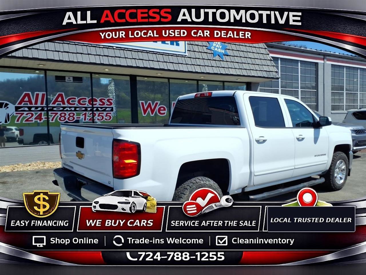 Used 2018 Chevrolet Silverado 1500 LT w/ All Star Edition RWD image 2