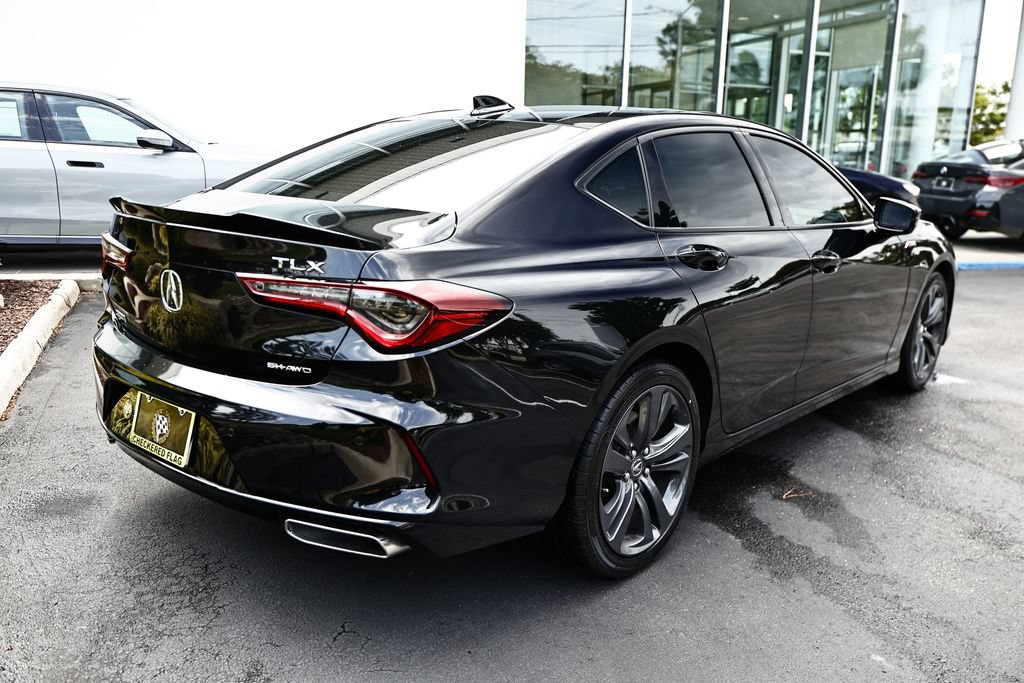Used 2022 Acura TLX w/ A-SPEC Package AWD/4WD image 7