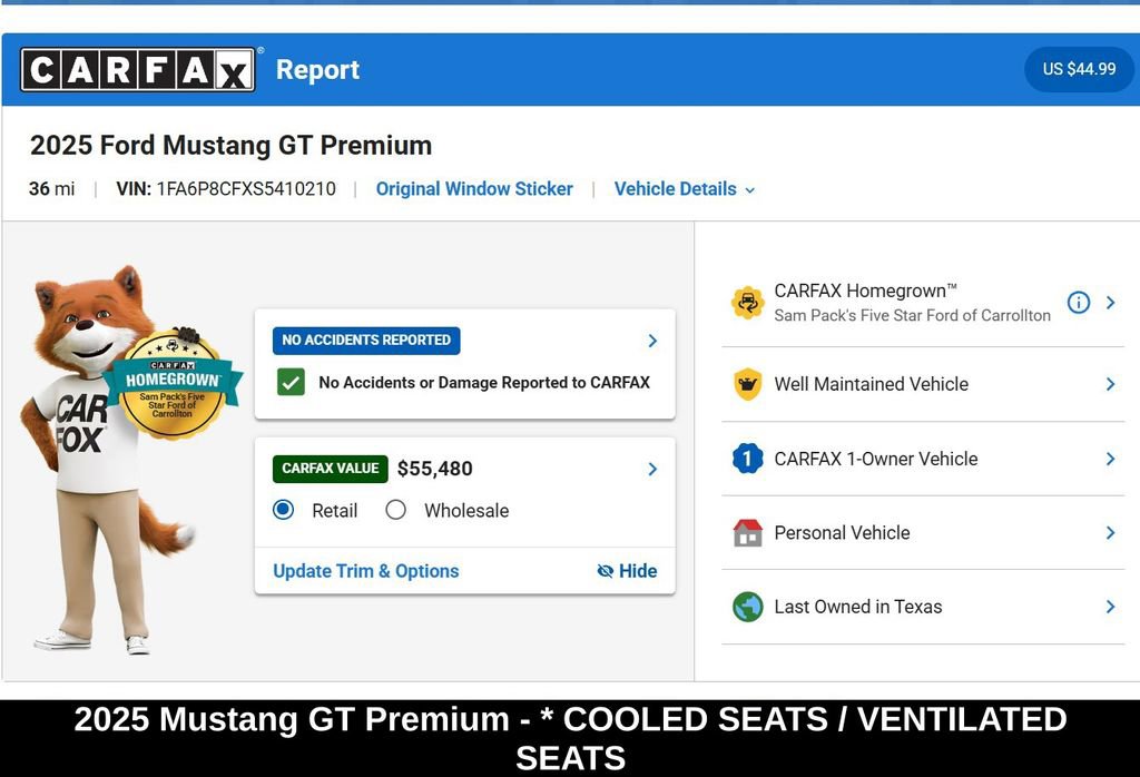 Used 2025 Ford Mustang GT Premium RWD image 9
