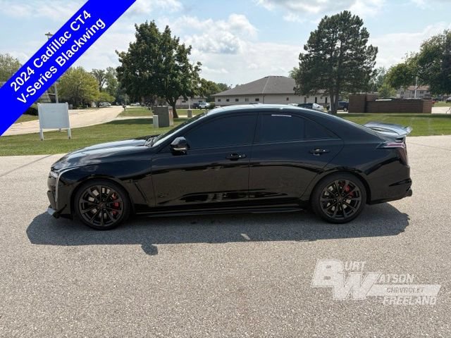 Used 2024 Cadillac CT4 V Blackwing w/ Carbon Fiber 1 Package RWD video 3