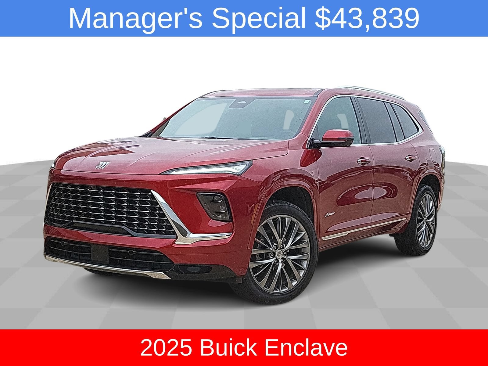 Used 2025 Buick Enclave Avenir w/ Trailering Package, 5000 lbs. FWD 360° Tour