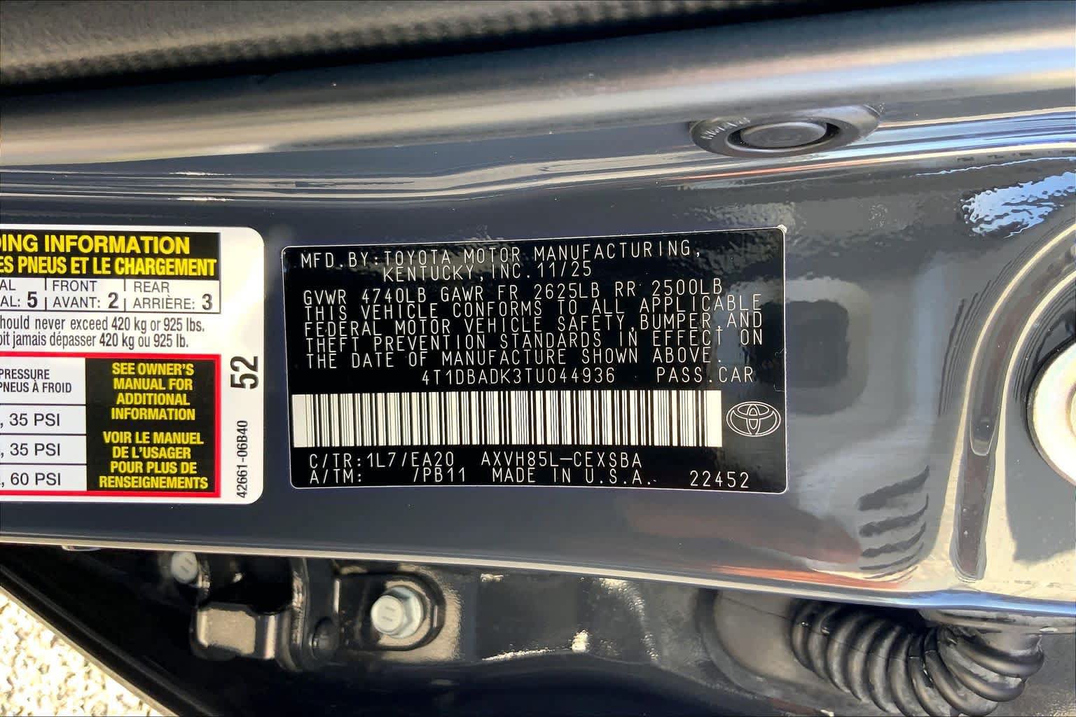 Certified 2026 Toyota Camry SE w/ Multimedia Upgrade Package AWD/4WD image 36