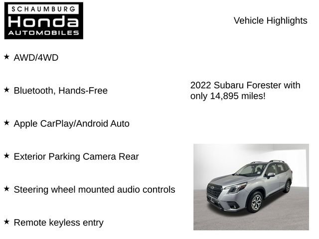 Used 2022 Subaru Forester Premium AWD/4WD image 7