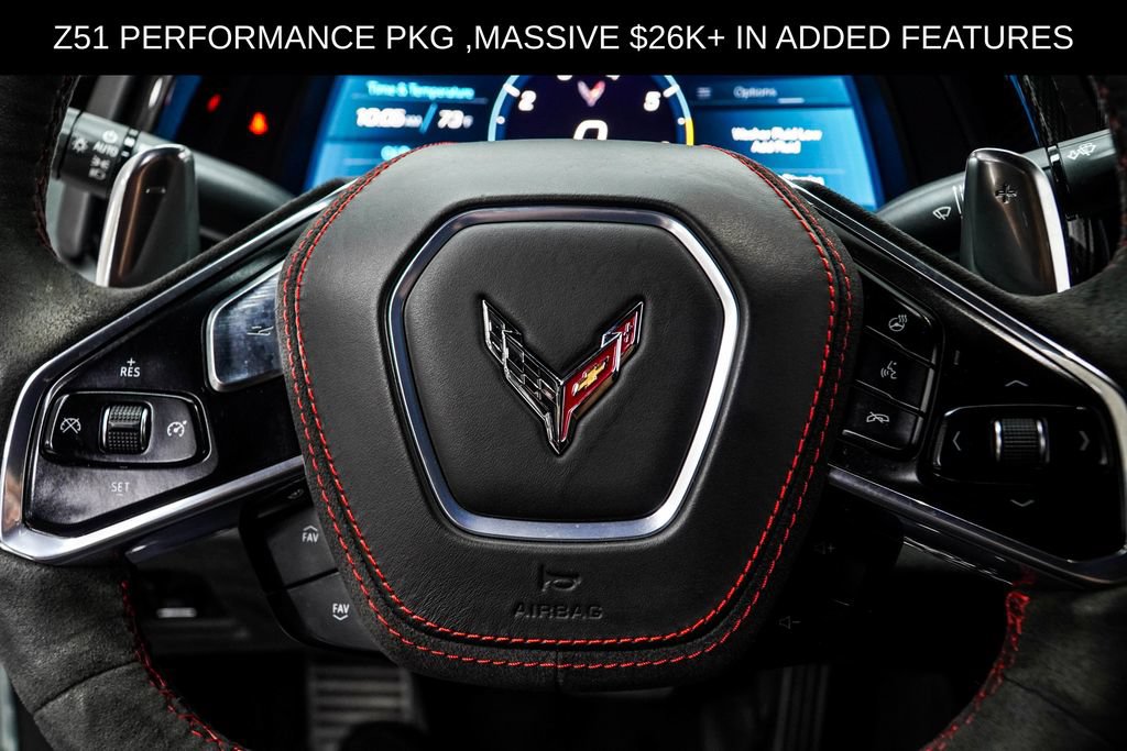 Used 2022 Chevrolet Corvette Stingray Premium Cpe w/ Z51 Performance Package RWD image 38