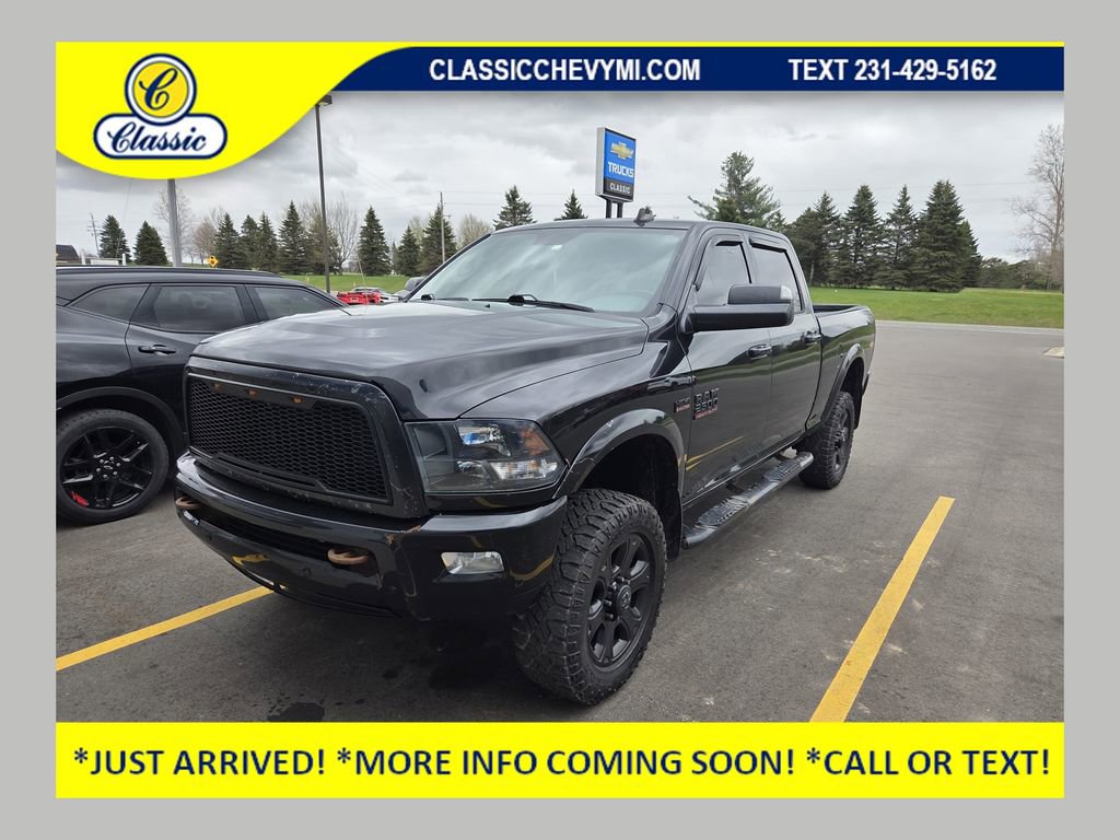 Used 2017 RAM 2500 Big Horn w/ Sport Appearance Group