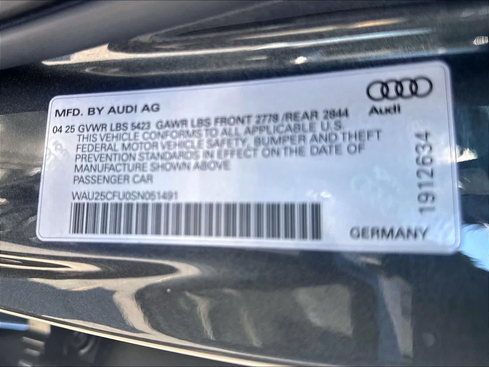 Used 2025 Audi S5 Premium Plus w/ Premium Plus Package AWD/4WD image 21