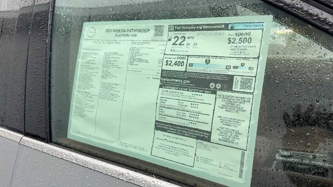 New 2025 Nissan Pathfinder Platinum w/ Cargo Package image 7