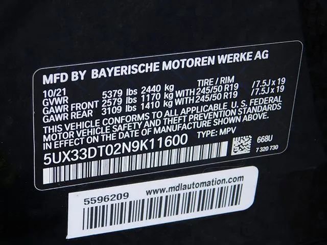 Used 2022 BMW X4 xDrive30i w/ Convenience Package image 28