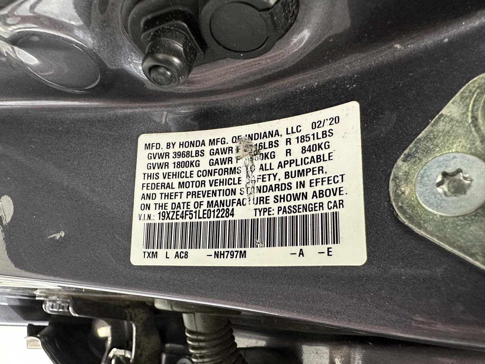 Used 2020 Honda Insight EX image 13