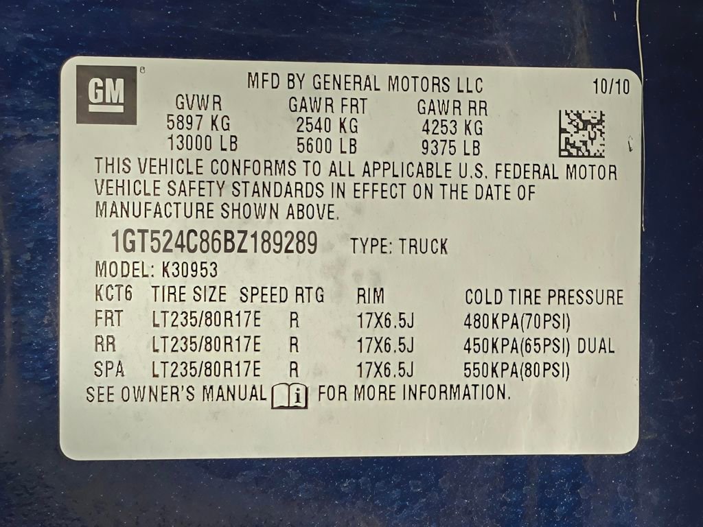 Used 2011 GMC Sierra 3500 SLT w/ SLT Convenience Package AWD/4WD image 52